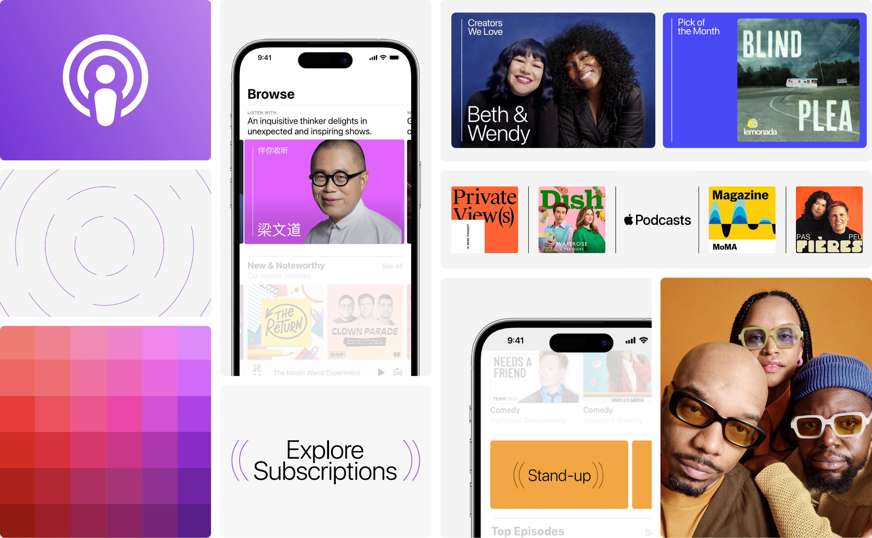 Woman with sunglasses walking down runway